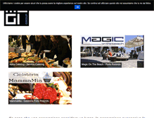 Tablet Screenshot of adriacatering.com
